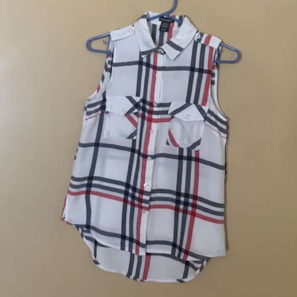 Summer Button Down Tank